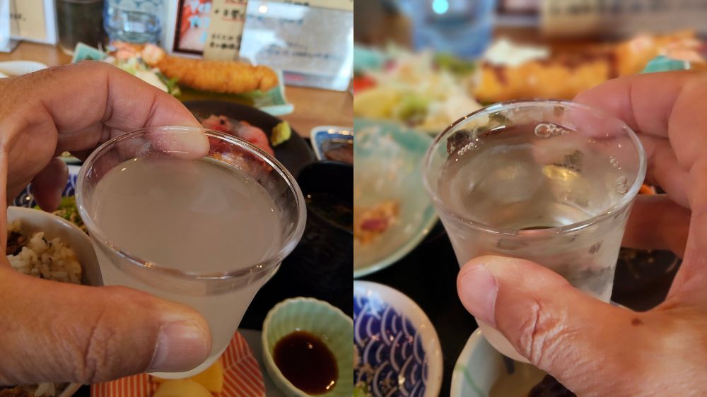 日本酒の寫楽と尾瀬の雪どけ