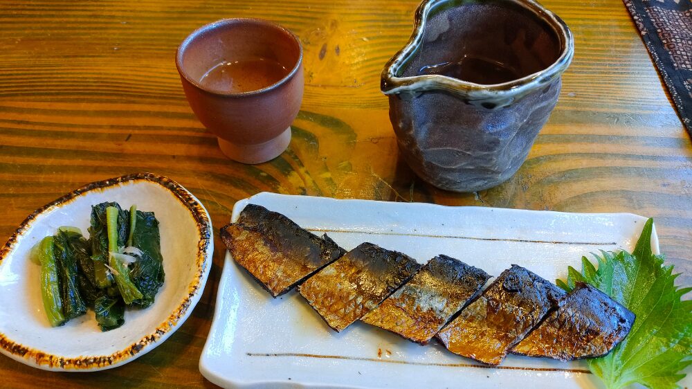 酒のつまみと日本酒