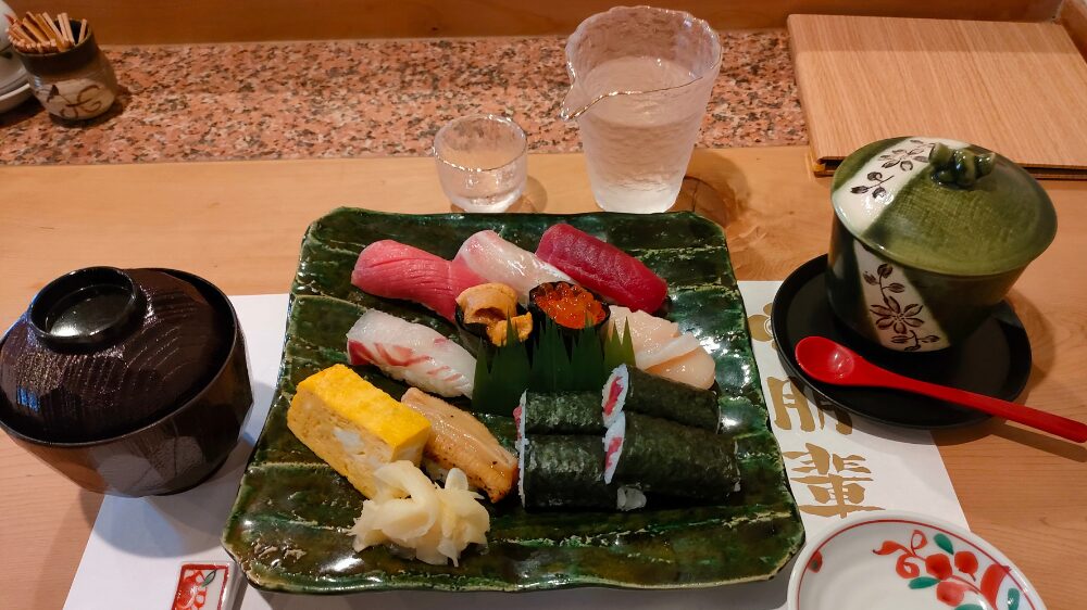 お昼のおまかせ上握りの華