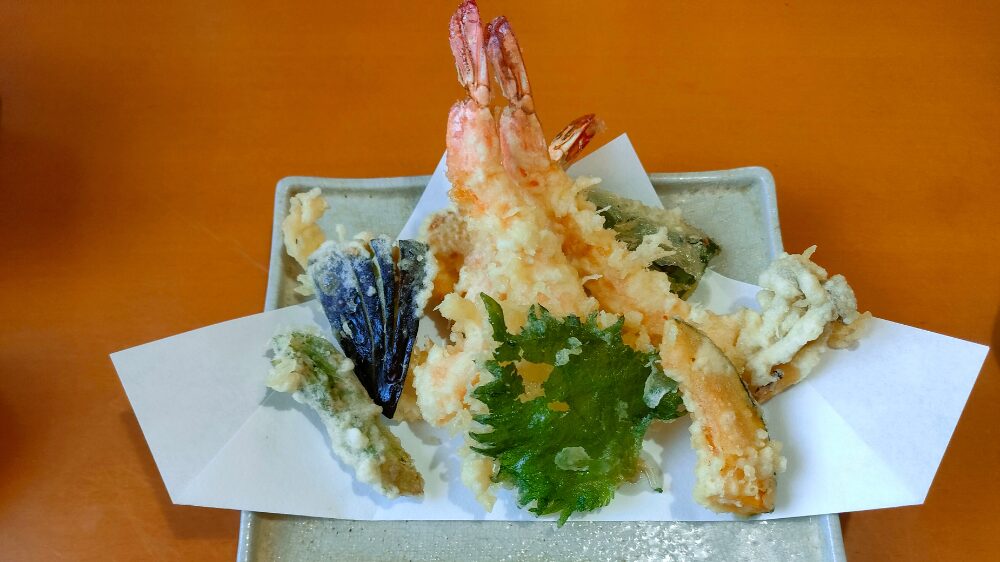 天ぷら盛合せ