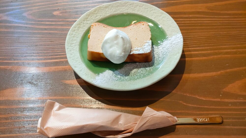 醤油チーズケーキ