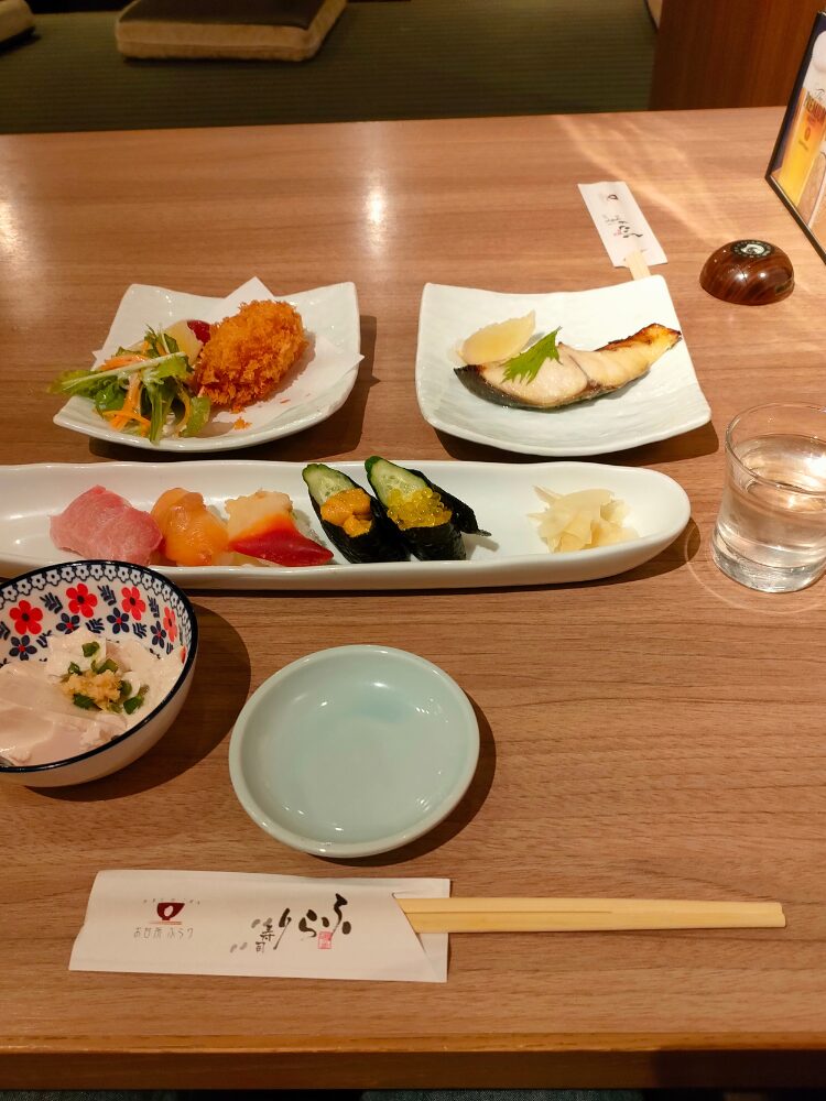 お寿司と一品料理