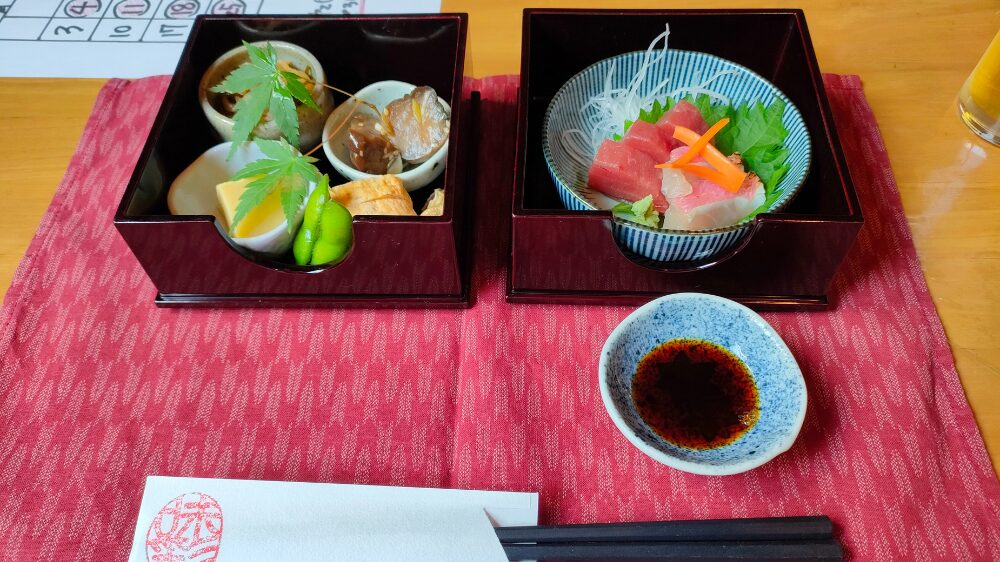 前菜のお重
