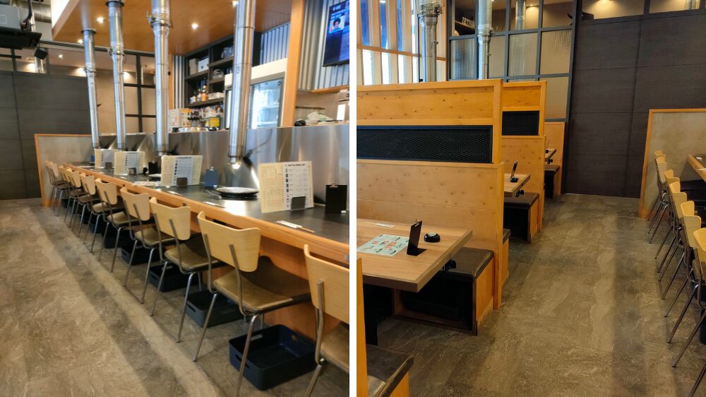 店内の様子