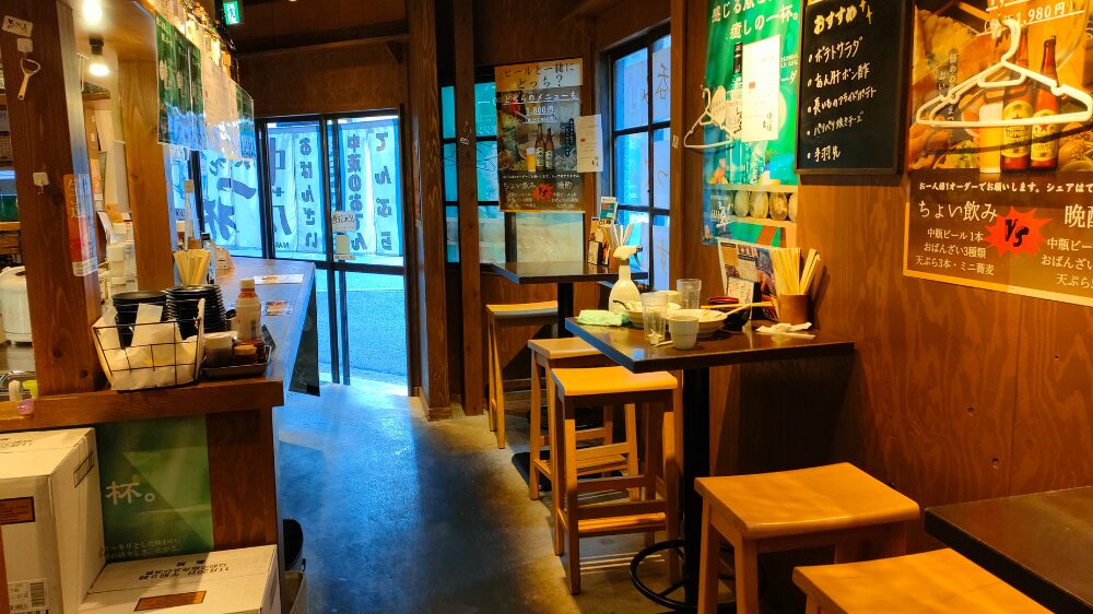 中茂の店内