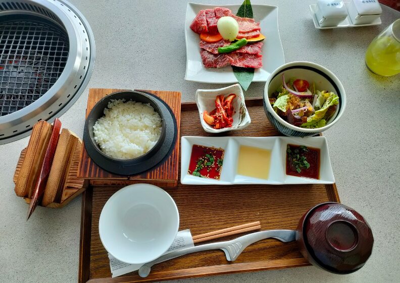 安福焼肉ランチ御膳の松