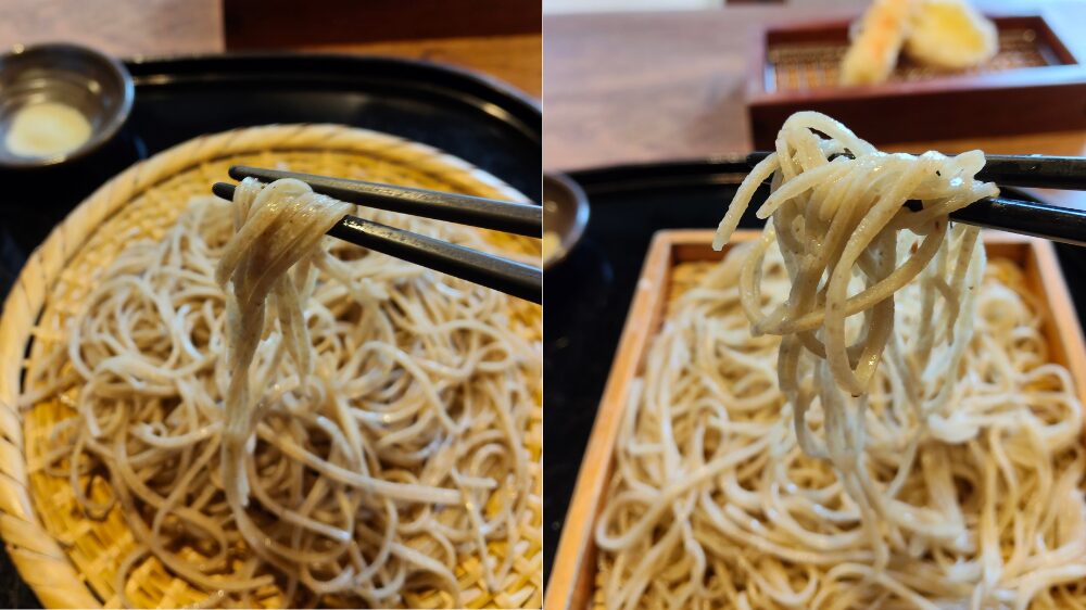 十割蕎麦と二八蕎麦