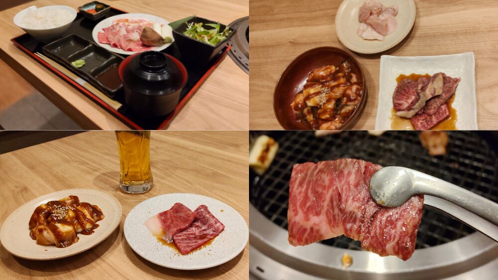 特選焼肉ランチと単品の焼肉