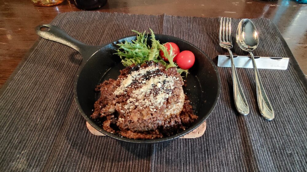 長芋と玄米の焼きキーマカレー