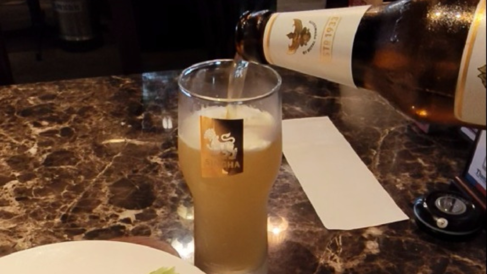 タイビールのシンハービール